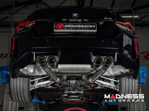 BMW 2 Series Performance Exhaust - Ragazzon - Evo Line - Axle Back - Dual Exit/ Carbon Fiber Tips - M2 (G87) 3.0L